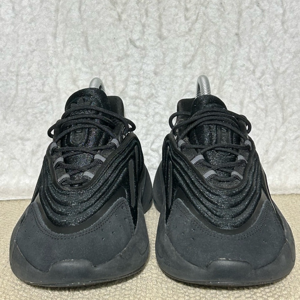 Adidas Originals Mens Ozelia Core Black Carbon Training Sneakers Shoes SZ US 7 - Picture 3 of 11